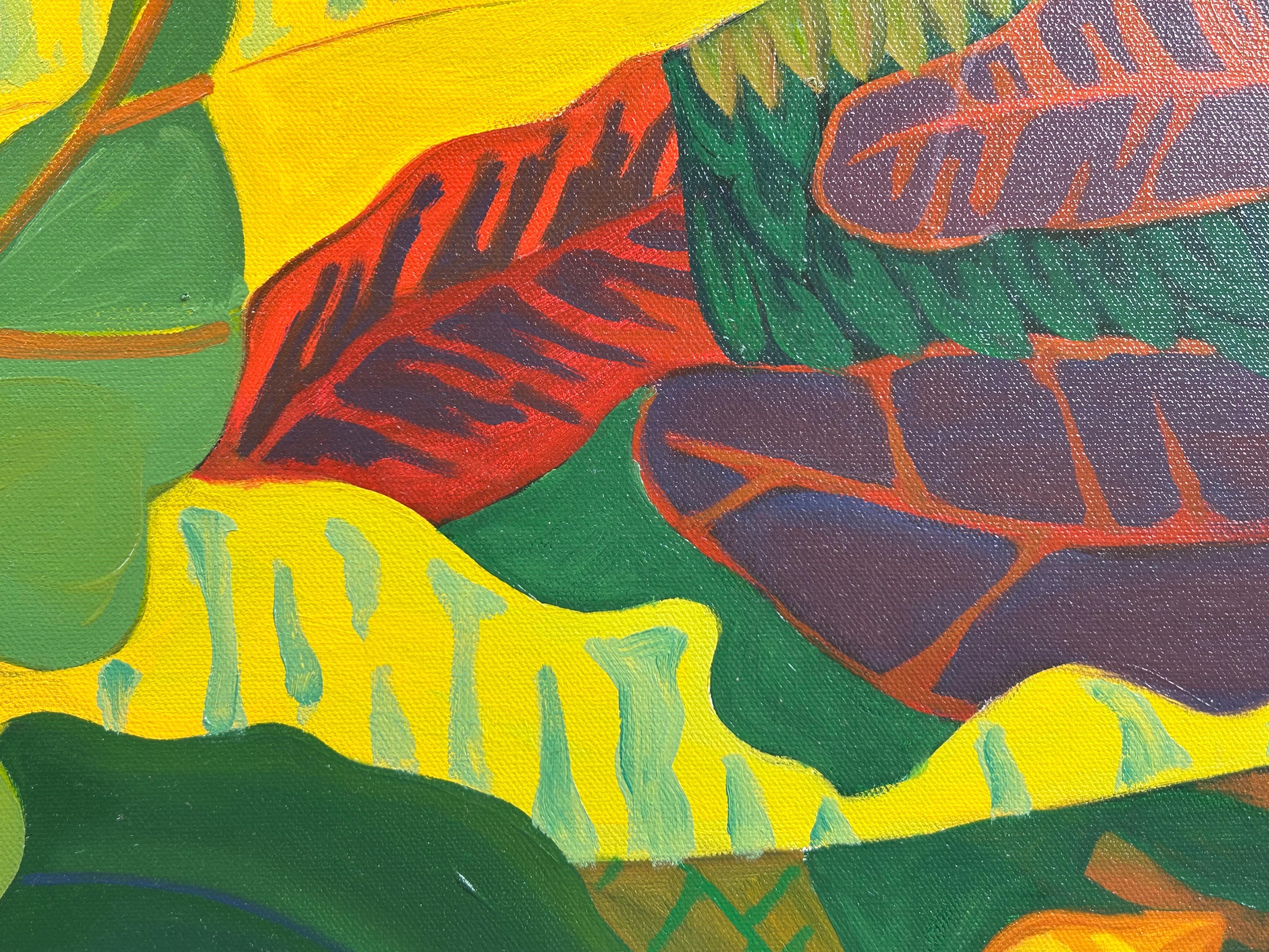 Lose und gefundene Hühner (Amerikanische Moderne), Painting, von Marc Zimmerman