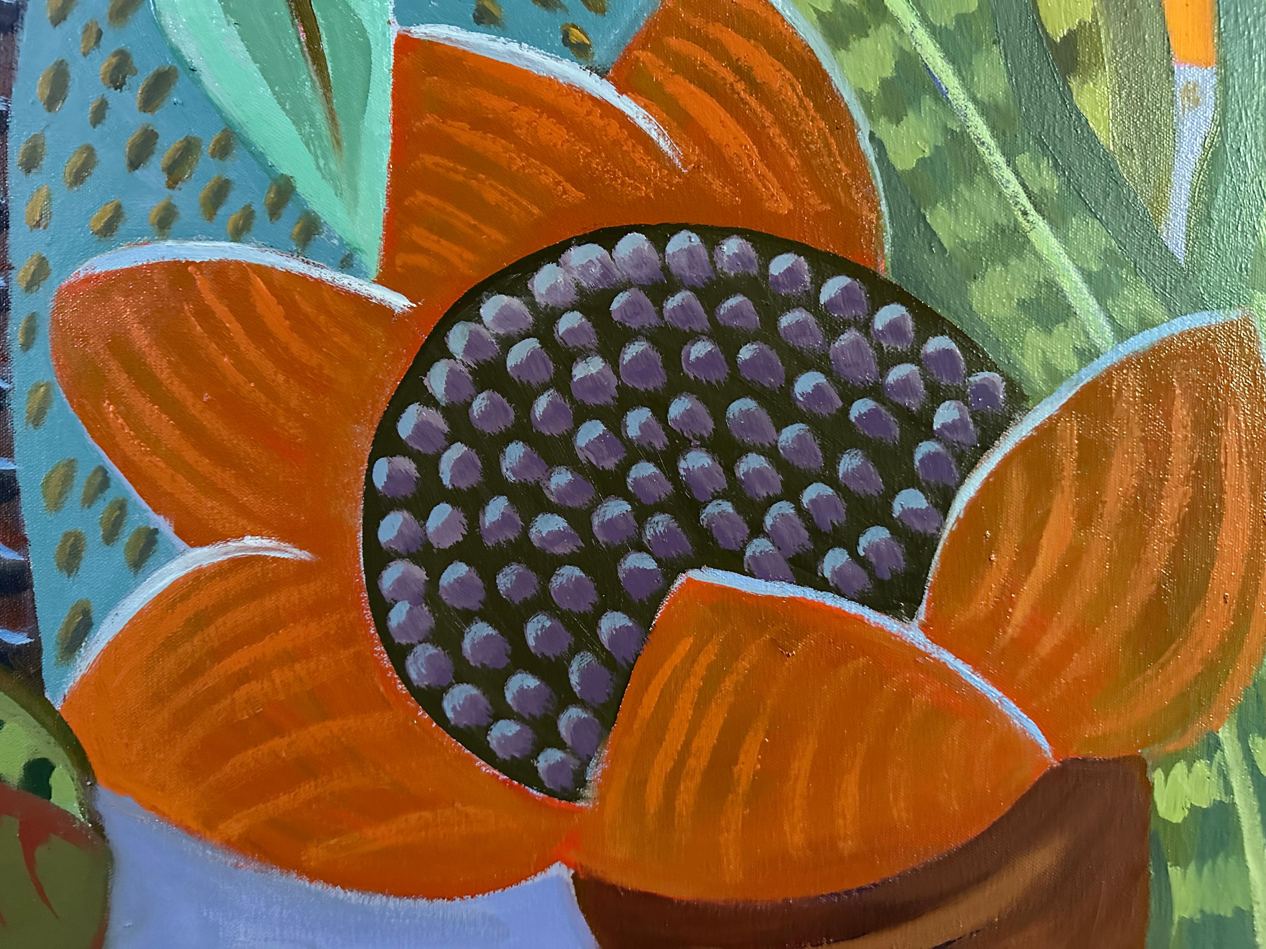 Madagascar -  Jungle Painting by Marc Zimmerman For Sale 3
