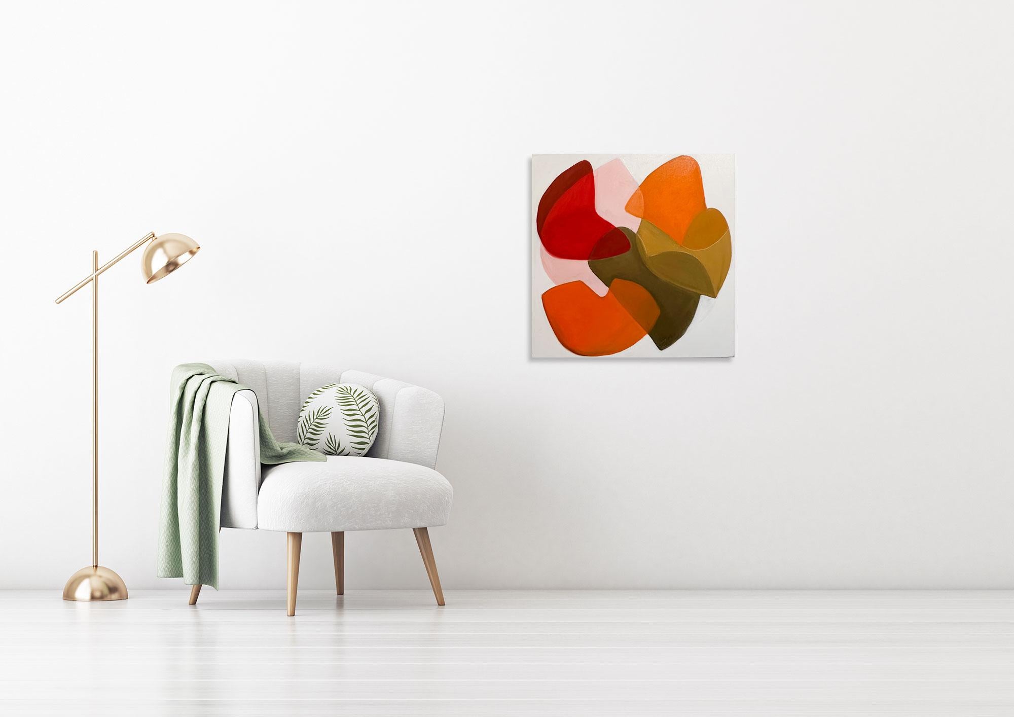 Meditation 2 – Minimalistisches abstraktes Gemälde – Marc Zimmerman im Angebot 1