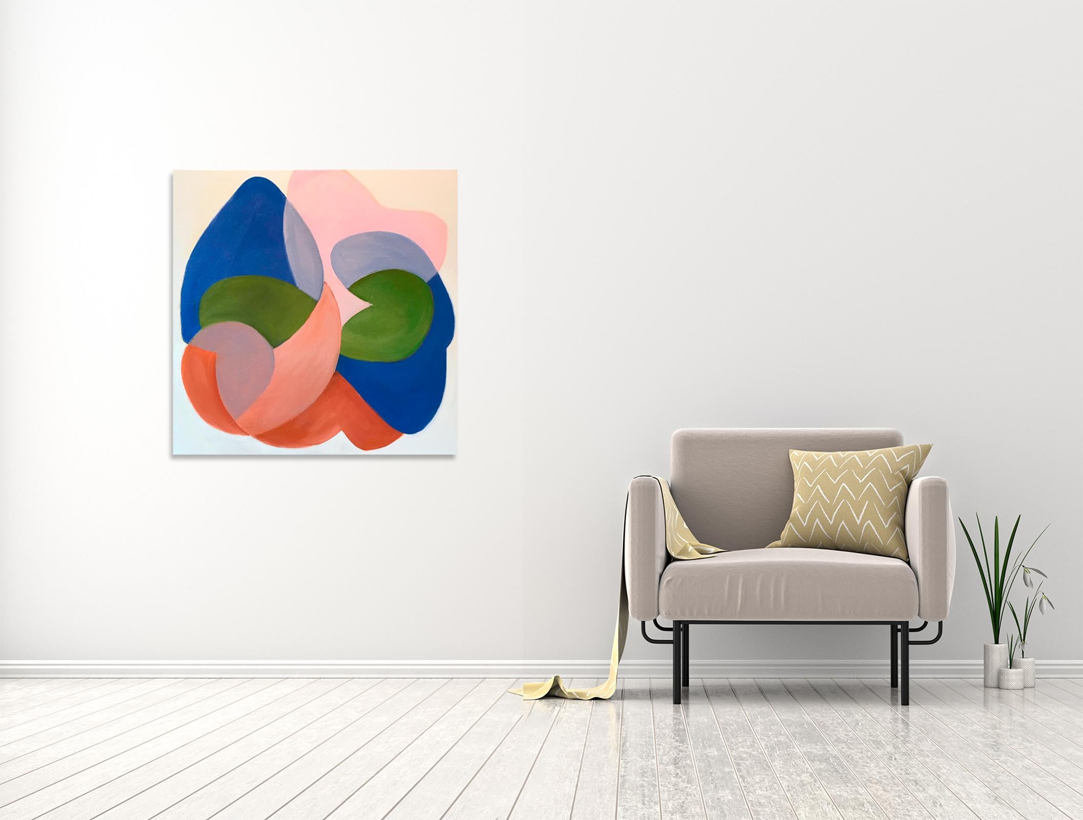 Meditation 3 – Minimalistisches abstraktes Gemälde – Marc Zimmerman im Angebot 1