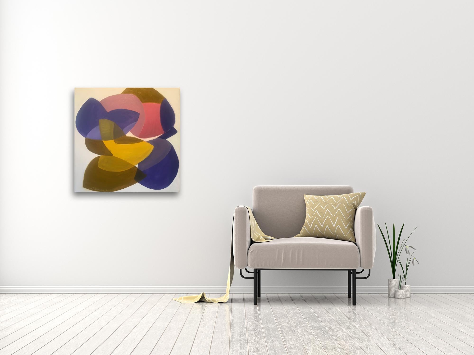 Meditation 5 - Minimalist Abstract - Small Painting - Marc Zimmerman For Sale 1