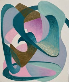 Méditation 7 - Abstrait minimaliste - Petite peinture - Marc Zimmerman