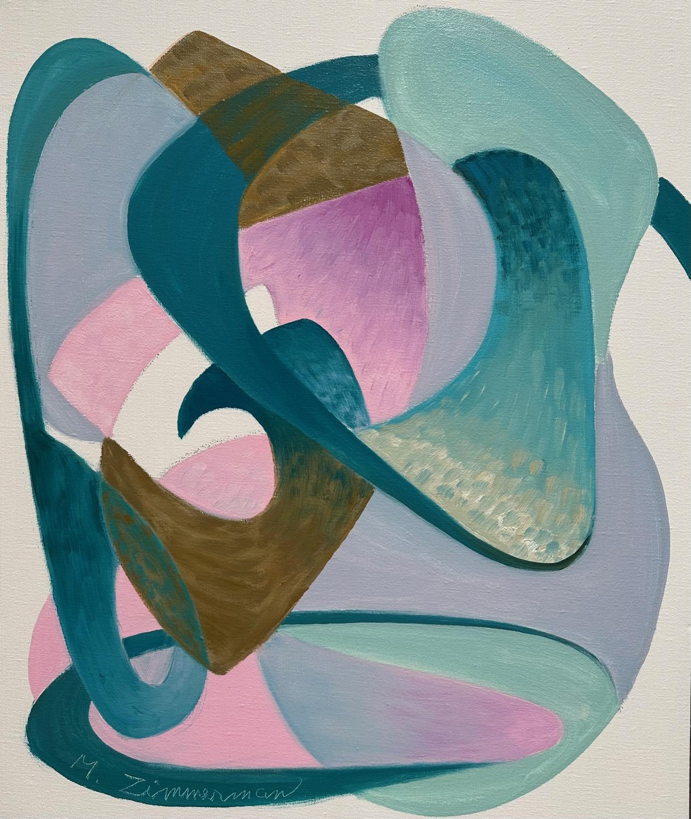 Meditation 7 - Minimalist Abstract - Small Painting - Marc Zimmerman  A harmonious flow of form and a cool palette of blues and lavendars and pink make for a lovely decoration thrilling the softness of life.


ABOUT THE ARTIST
Marc Zimmerman is a