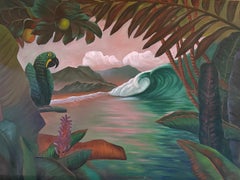 Memoiren von Costa Rica - Landschaftsmalerei - Zeitgenössische Kunst von Marc Zimmerman