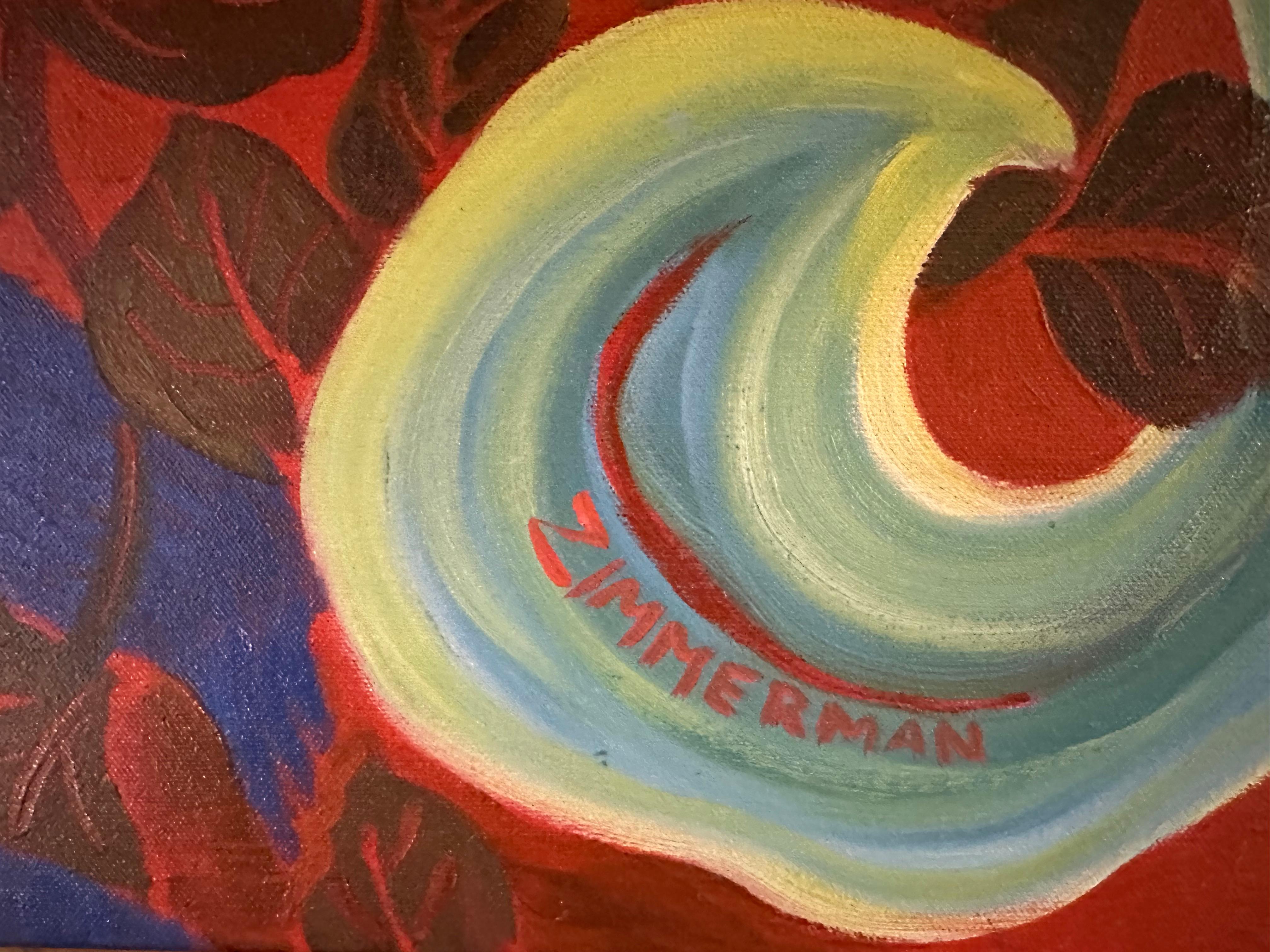 Monkey Time - Animal Painting By Marc Zimmerman For Sale 2