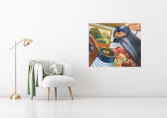 Ritual du matin - Peinture de nature morte par Marc Zimmerman