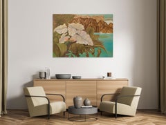 Peinture de paysage Napali - Huile sur toile de Marc Zimmerman