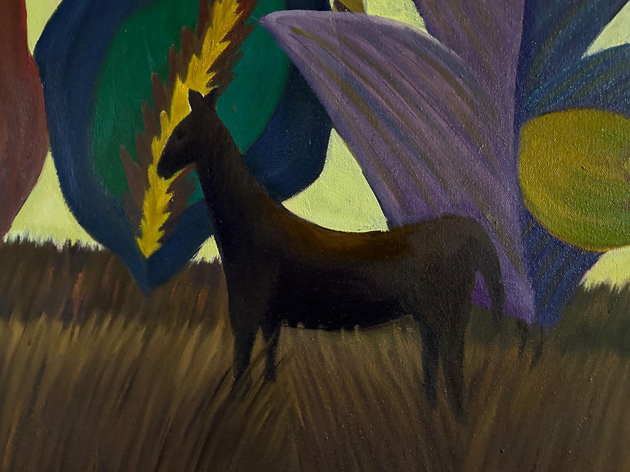 New Jungling di Marc Zimmerman - Paesaggio Arte Animale in vendita 3