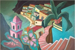 Marc Zimmerman - Nuevo Vallarta - Urbanscape Painting By Marc Zimmerman Nuevo Vallarta - Urbanscape Painting By Marc Zimmerman