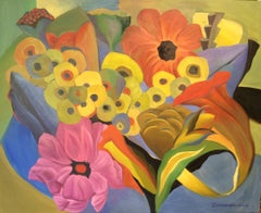 Onsambe de Marc Zimmerman - Art floral coloré