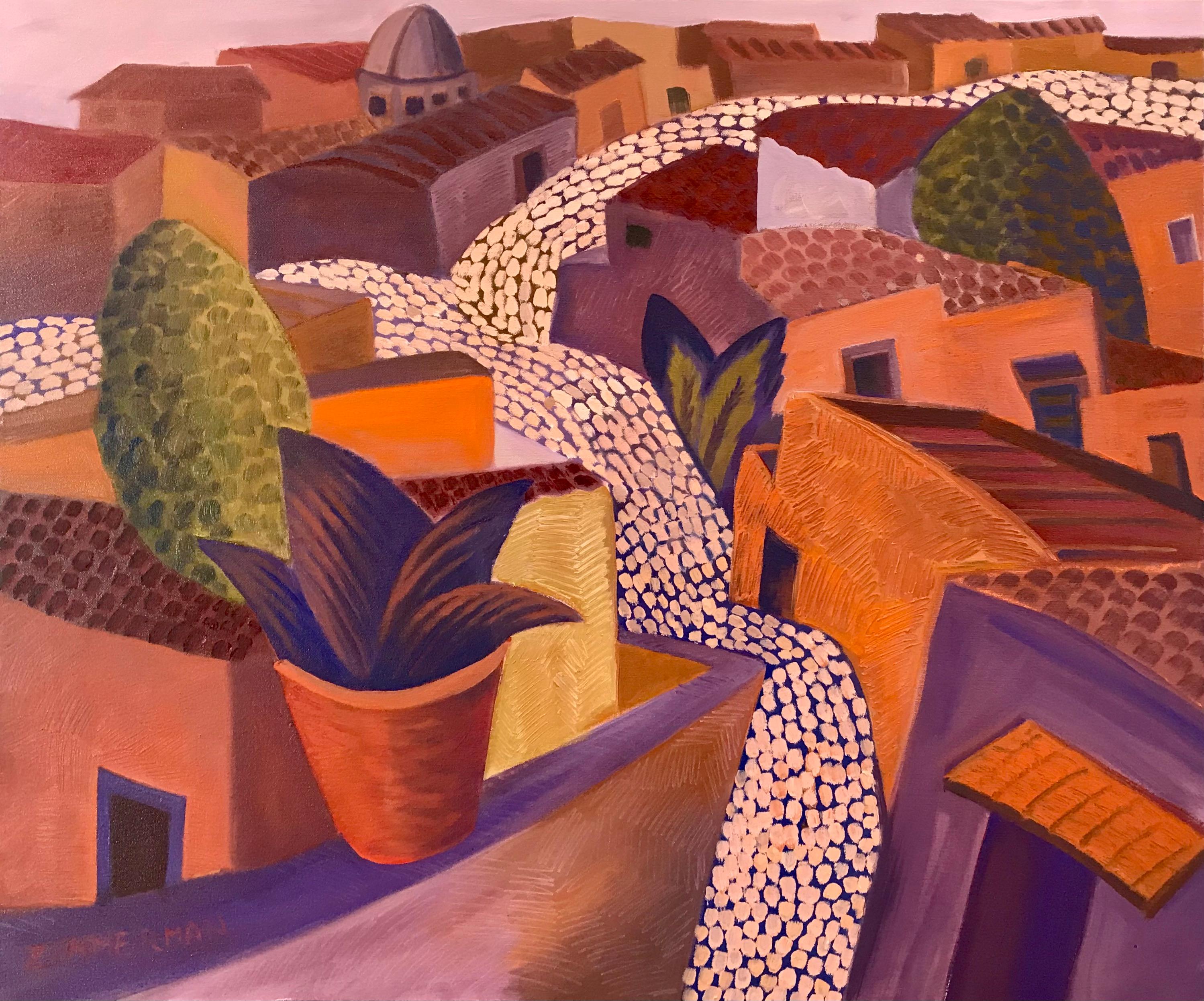 Marc Zimmerman Orange Village For Sale at 1stDibs