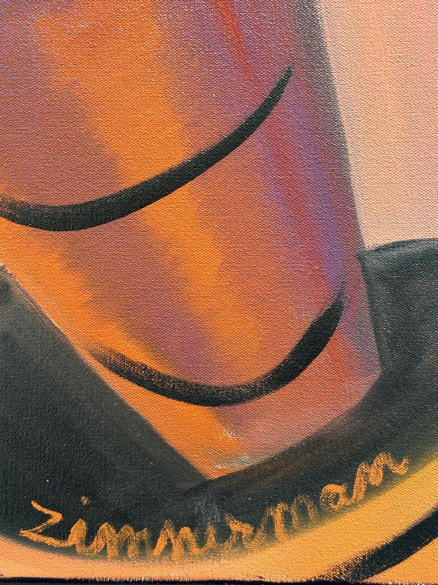 Retrato de un pueblo  por Marc Zimmerman -  Arte figurativo en venta 3