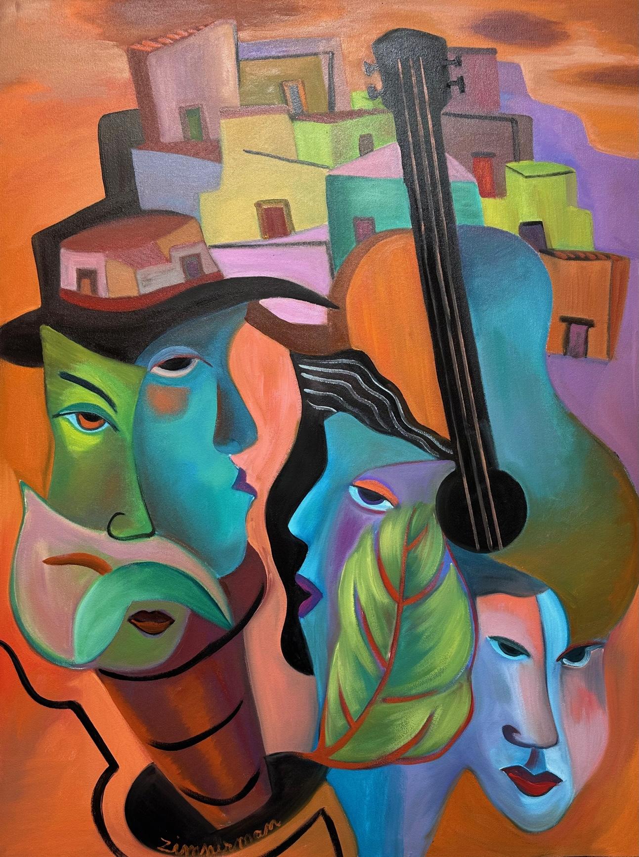 Ritratto di un villaggio  di Marc Zimmerman -  Arte figurativa