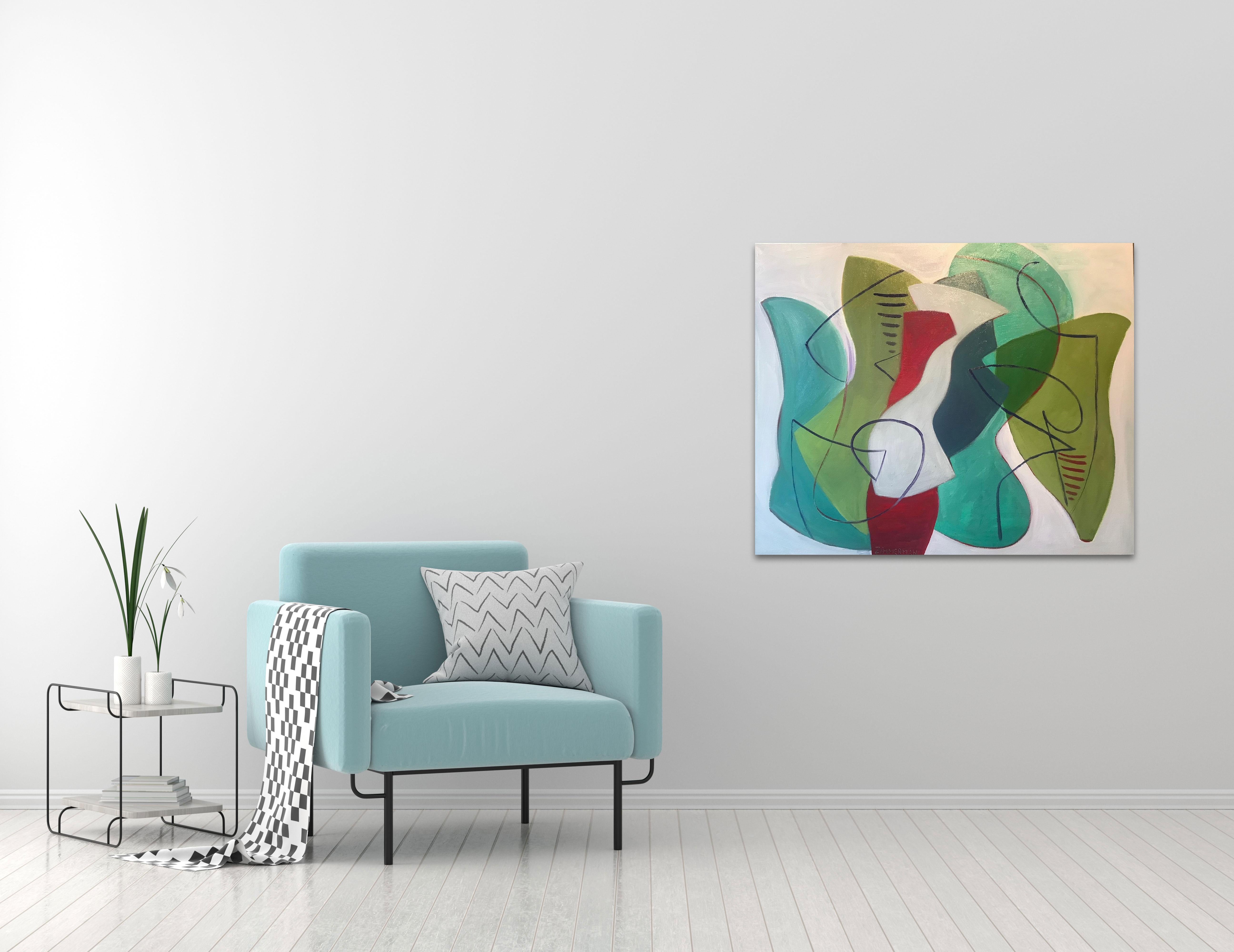 Pulsating Energy - Abstract Painting - Marc Zimmerman 1