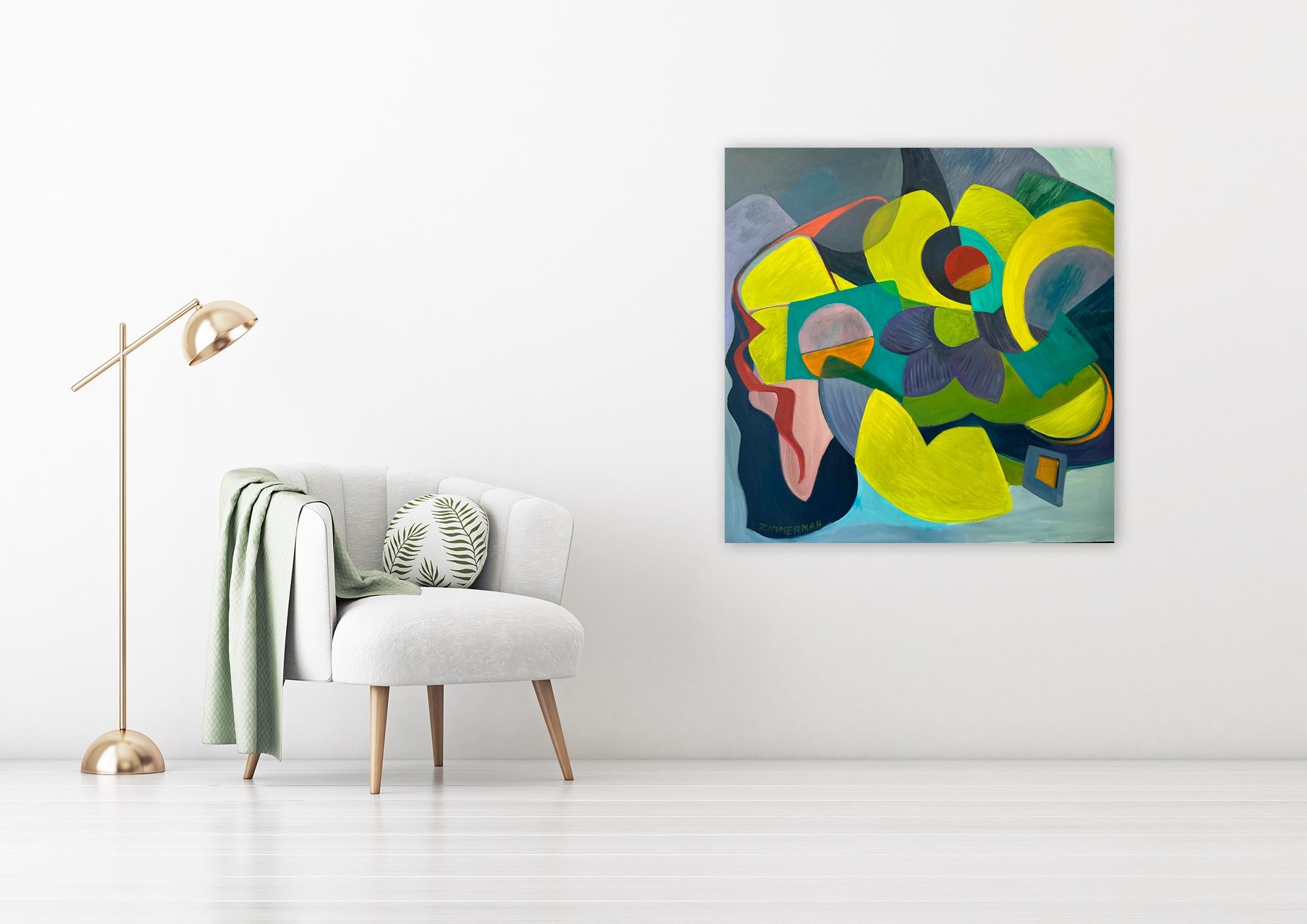 Rearranging - Abstract by Marc Zimmerman For Sale 1