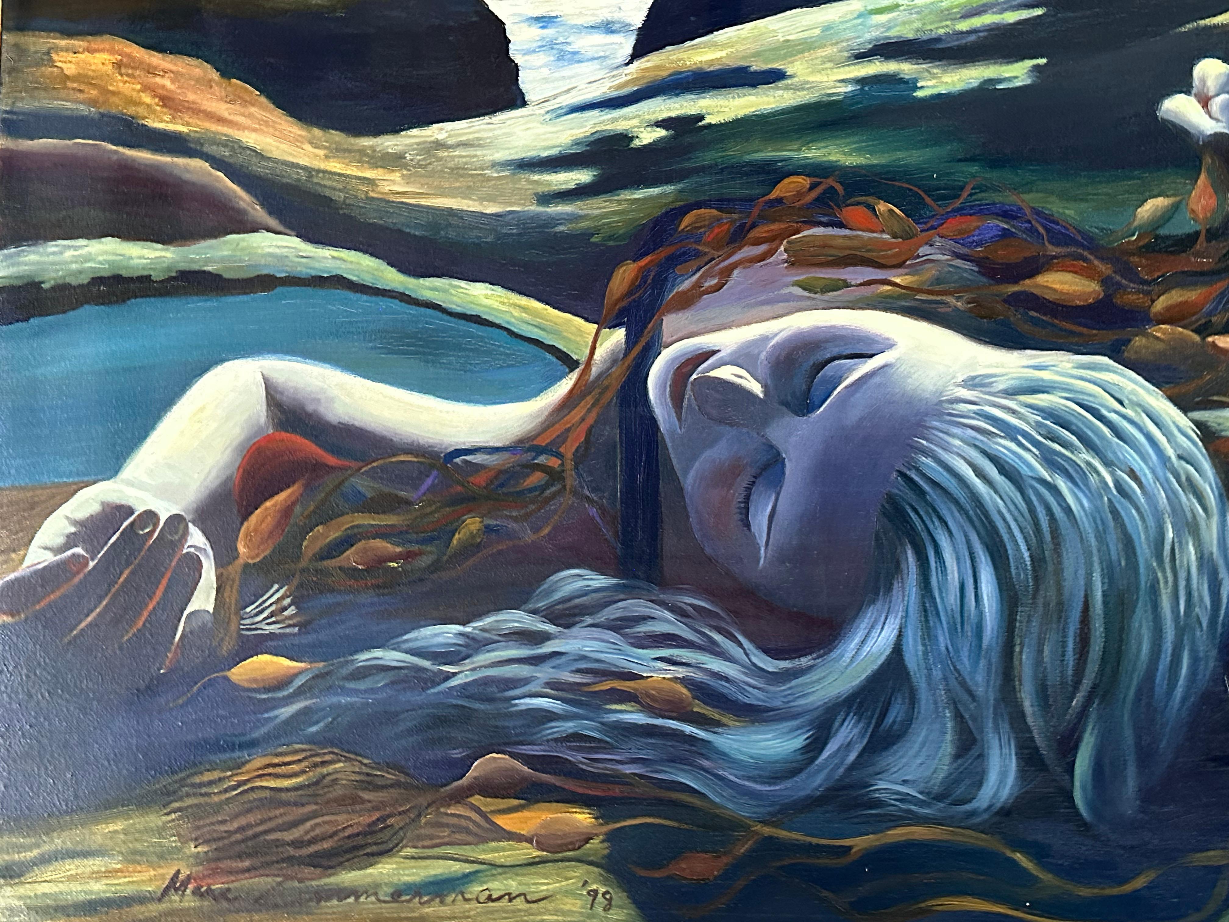 Seaweed Goddess by Marc Zimmerman For Sale 2