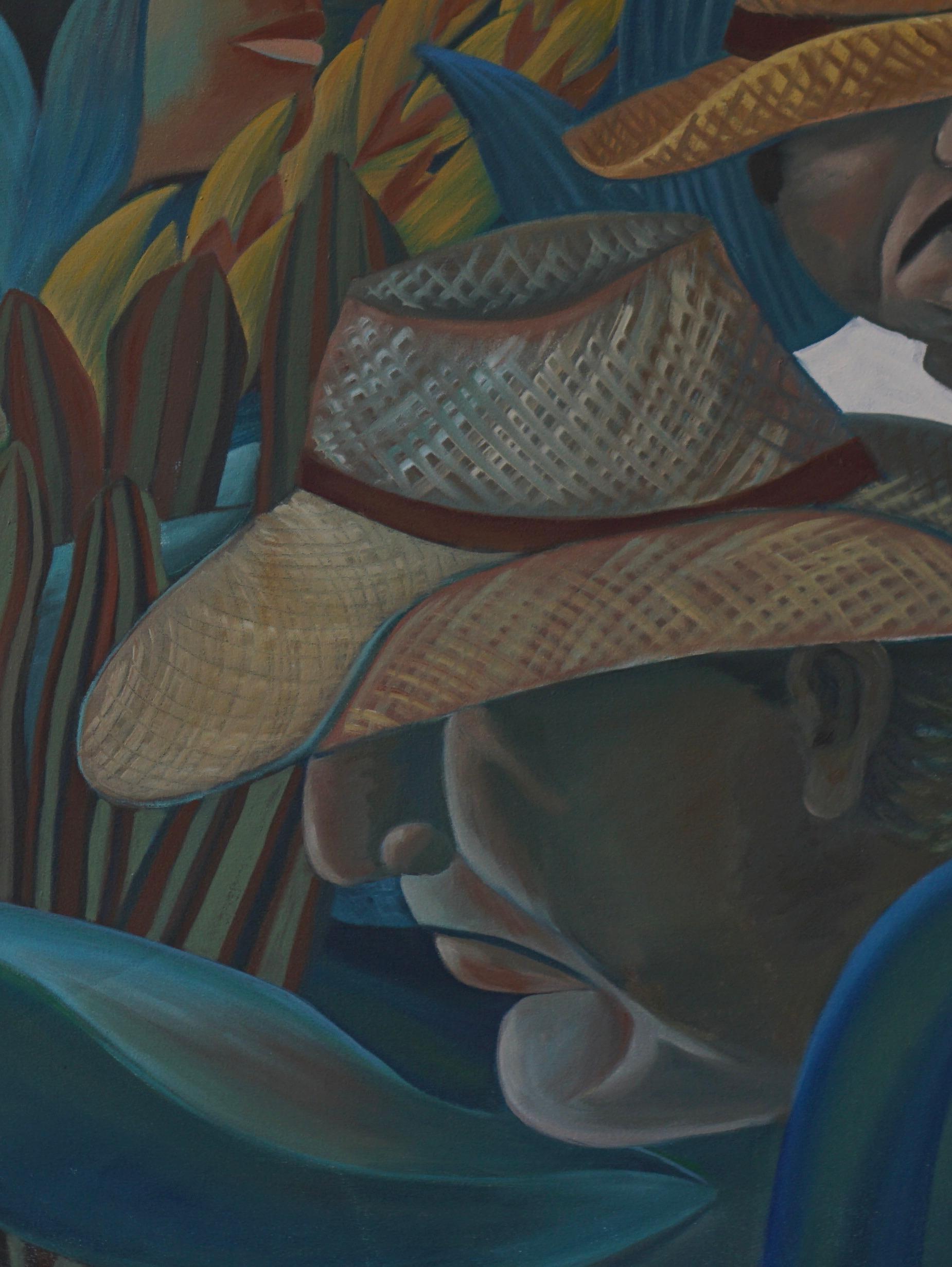 Sombreros - Oil On Canvas - Contemporary Art By Marc Zimmerman 5