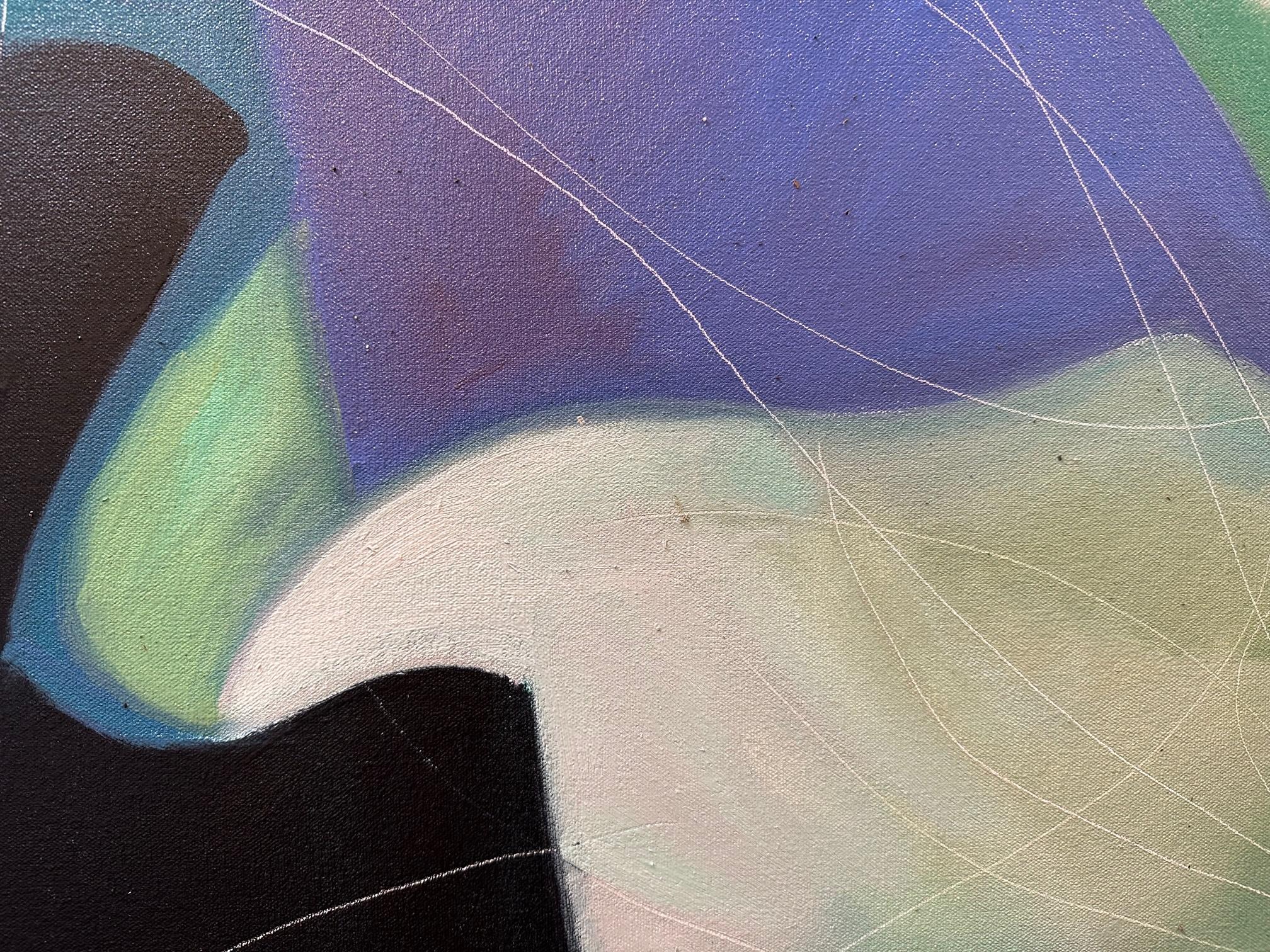 Spagna scatenata - Pittura astratta di Marc - Painting Contemporaneo di Marc Zimmerman
