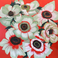 Spring is Here - Abstract Floral Painting By Marc Zimmerman