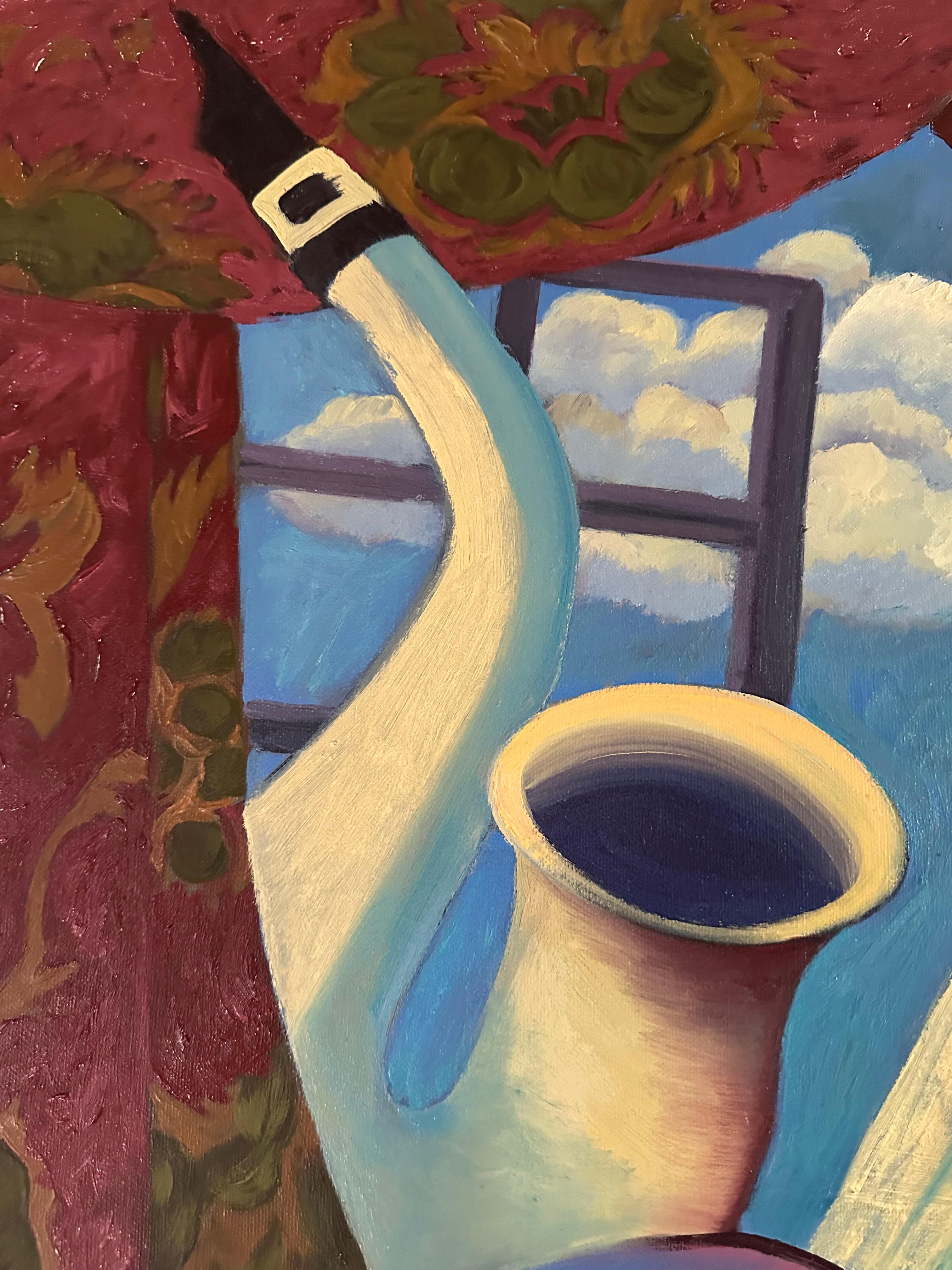 Stillife With Artists Palette Di Marc Zimmerman in vendita 4