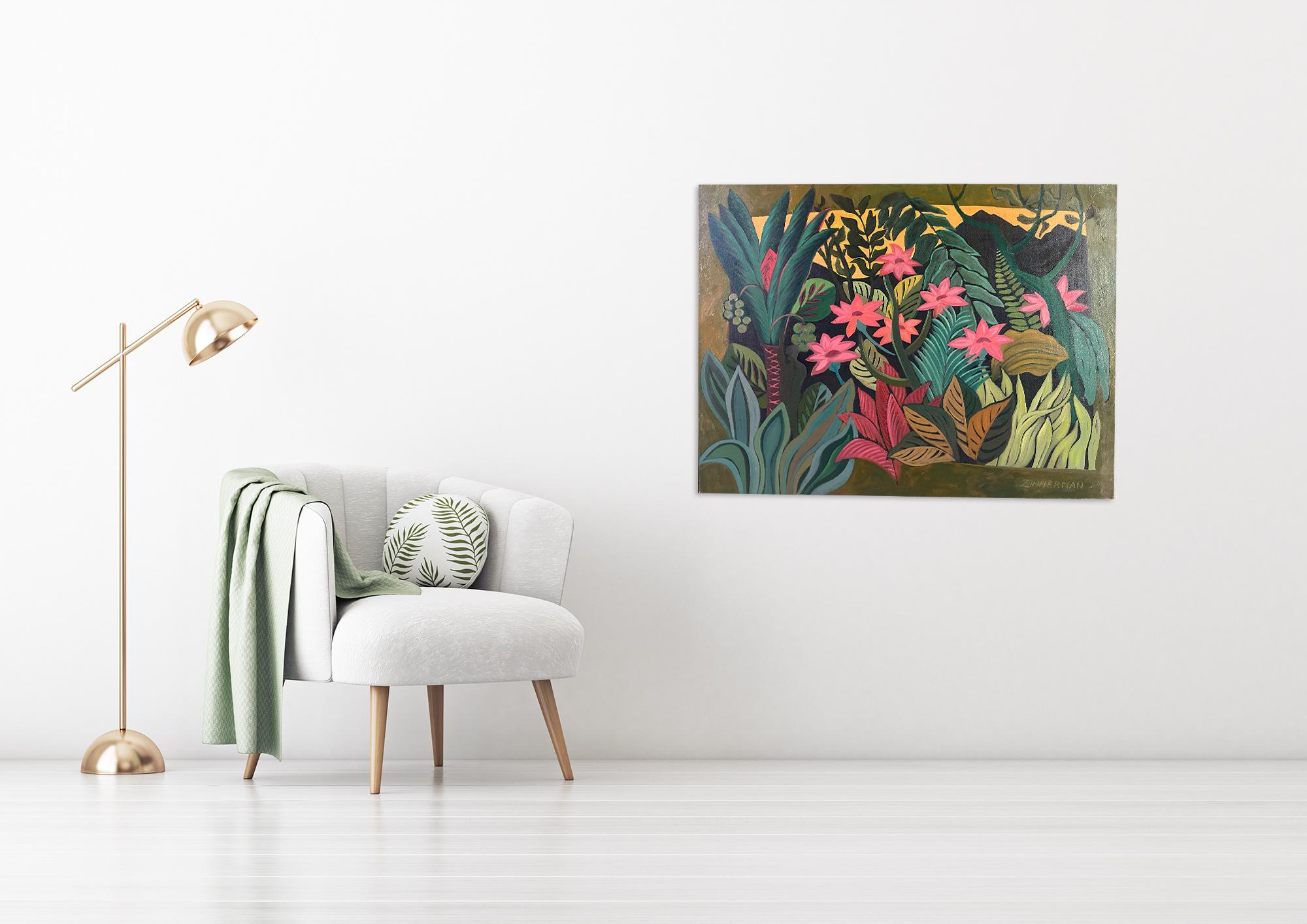 Sunset Jungle By Marc Zimmerman For Sale 1