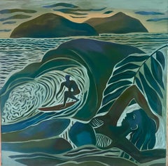 Surflow - Arte del surf - Arte figurativo de Marc Zimmerman