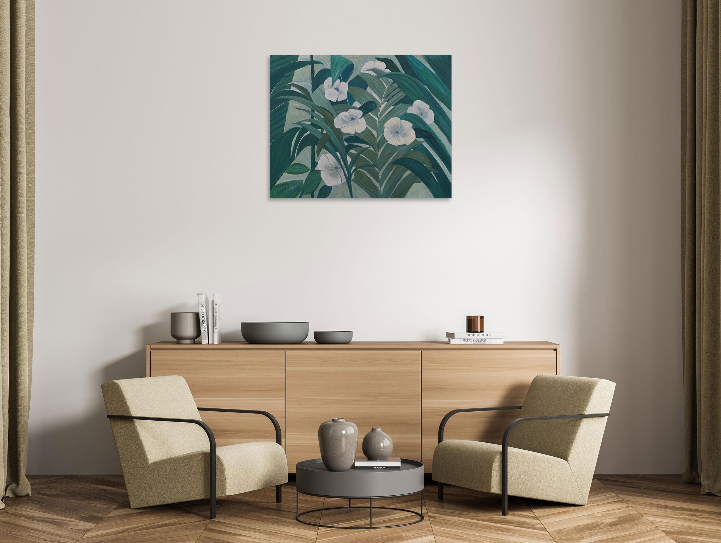 Symphony in Soft Green By Marc Zimmerman For Sale 1