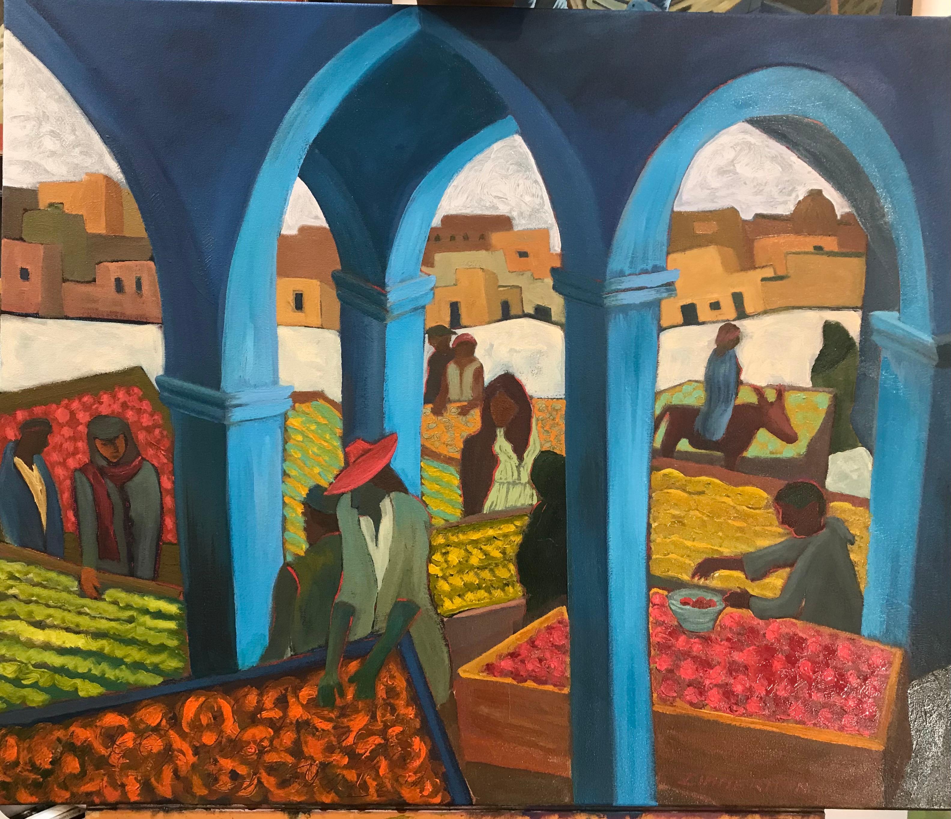 Marc Zimmerman Deep in the Jungle Figurative Painting American