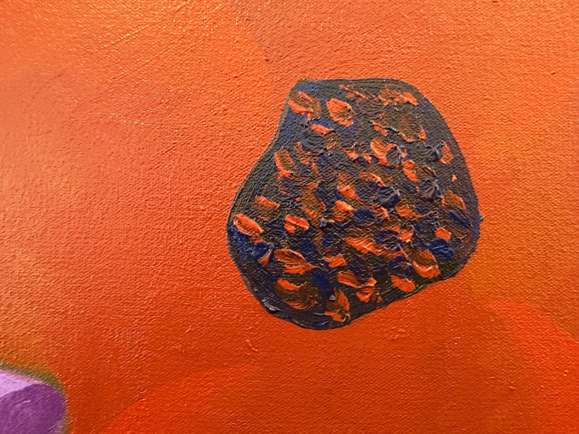 THE PRIMADONNA 2 - Chat in the Jungle - Grande peinture de Marc Zimmerman en vente 4