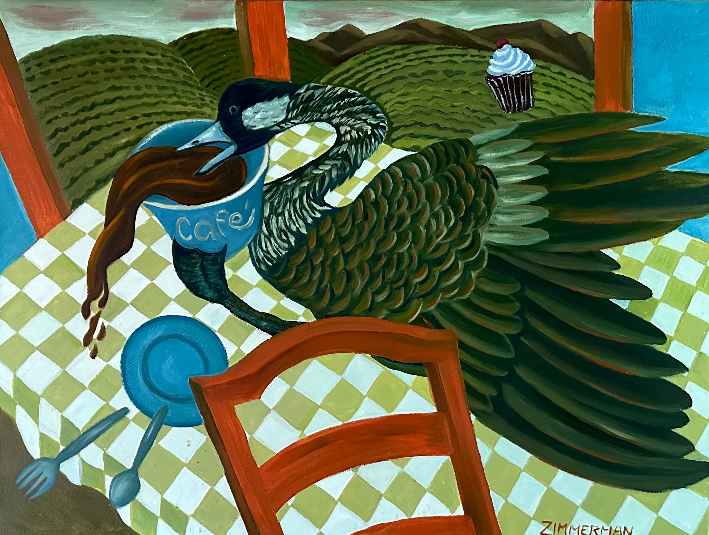 The Wild Goose - Animal Painting By Marc Zimmerman