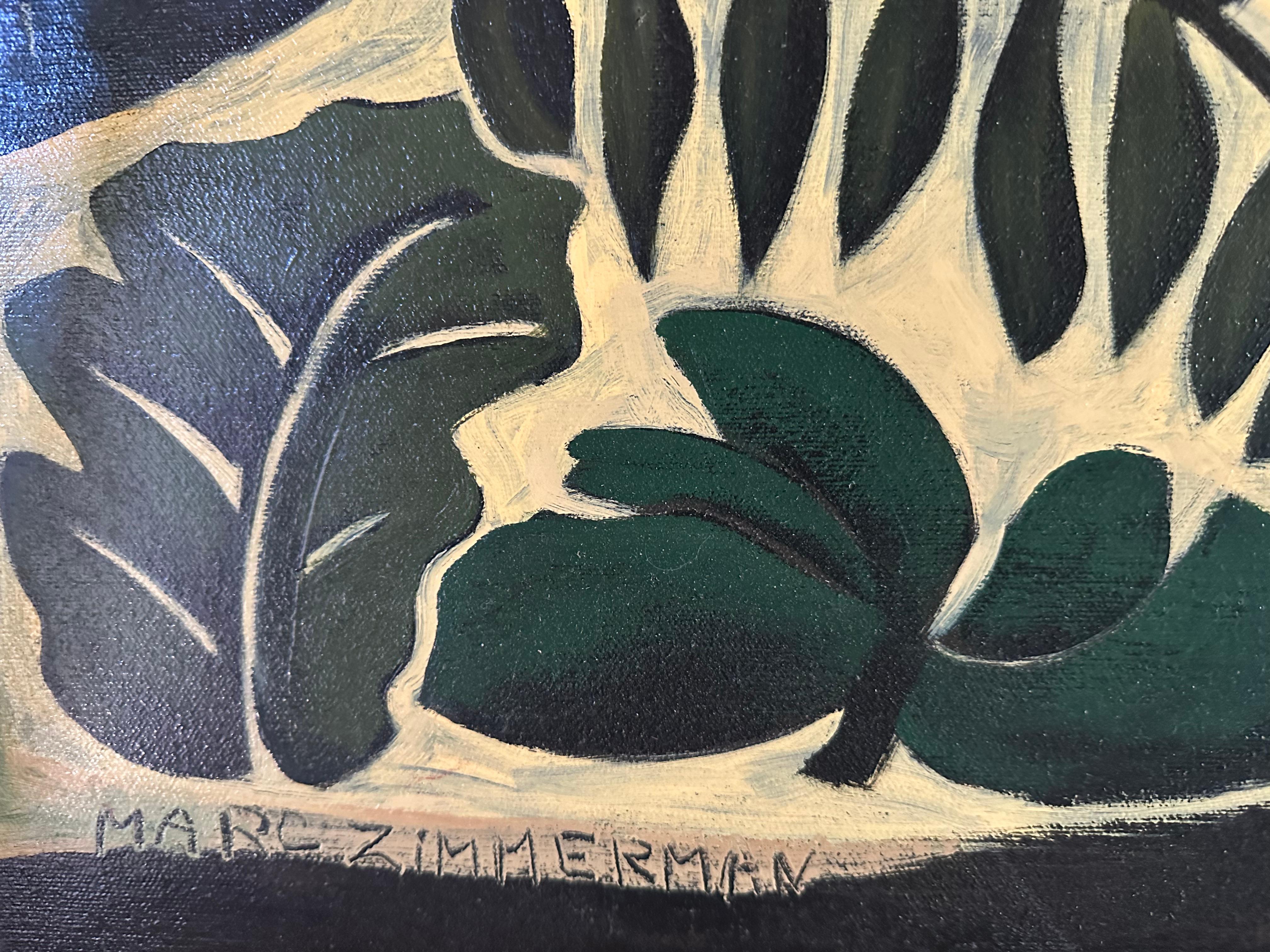 Giungla tonale -  Pittura di paesaggi - Arte moderna di Marc Zimmerman 2