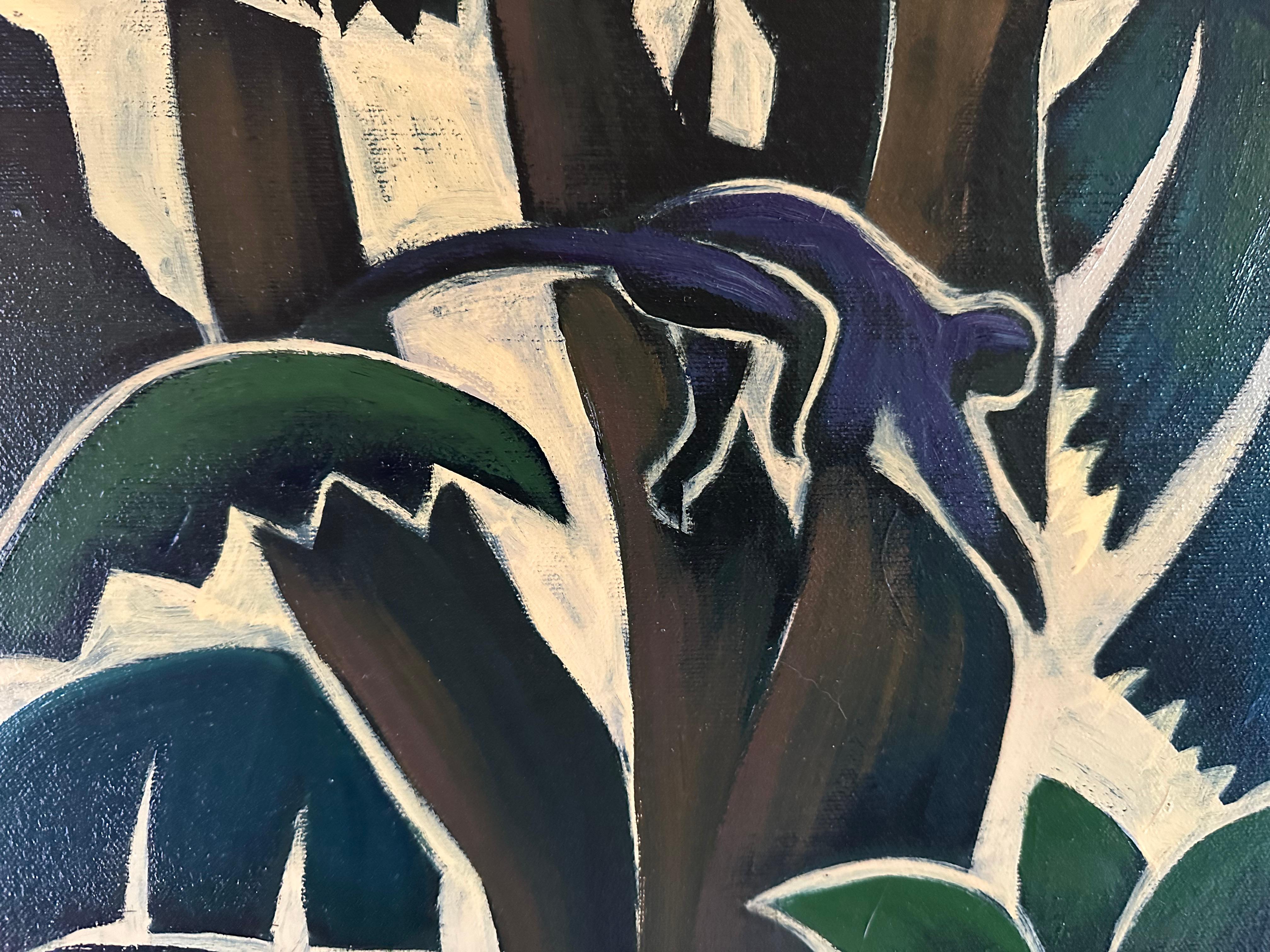 Giungla tonale -  Pittura di paesaggi - Arte moderna di Marc Zimmerman 4