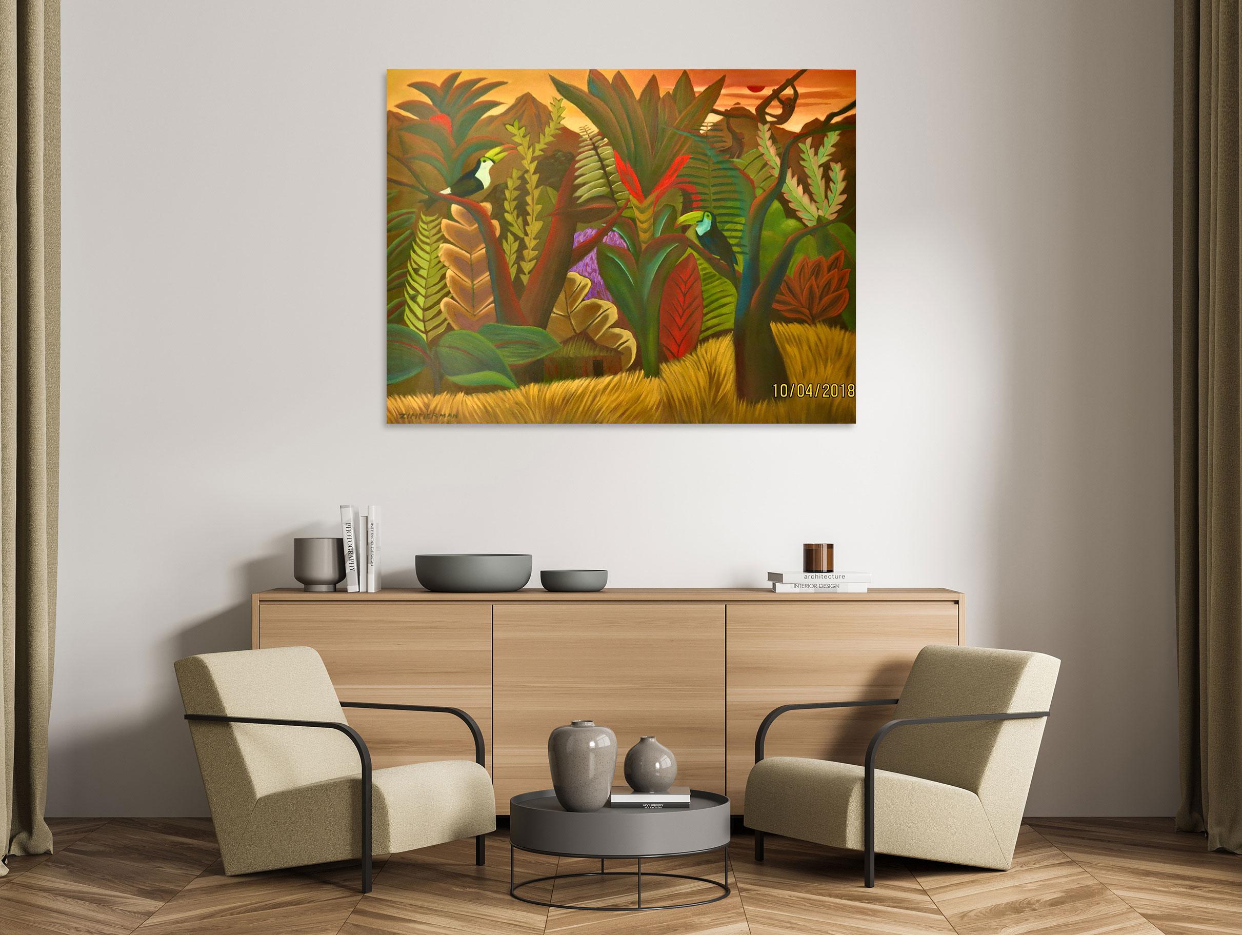 Toucans In The Jungle By Marc Zimmerman For Sale 1