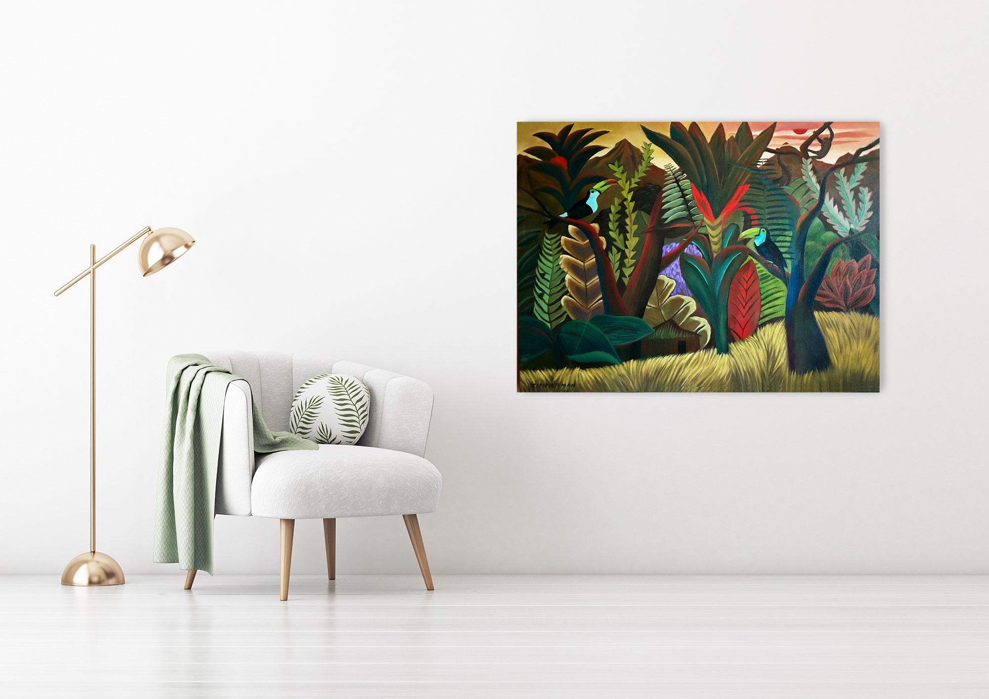 Tucanes En La Jungla Por Marc Zimmerman en venta 1