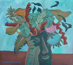 Fantasía tropical #14 - Pintura de bodegones - Arte moderno americano Por Marc