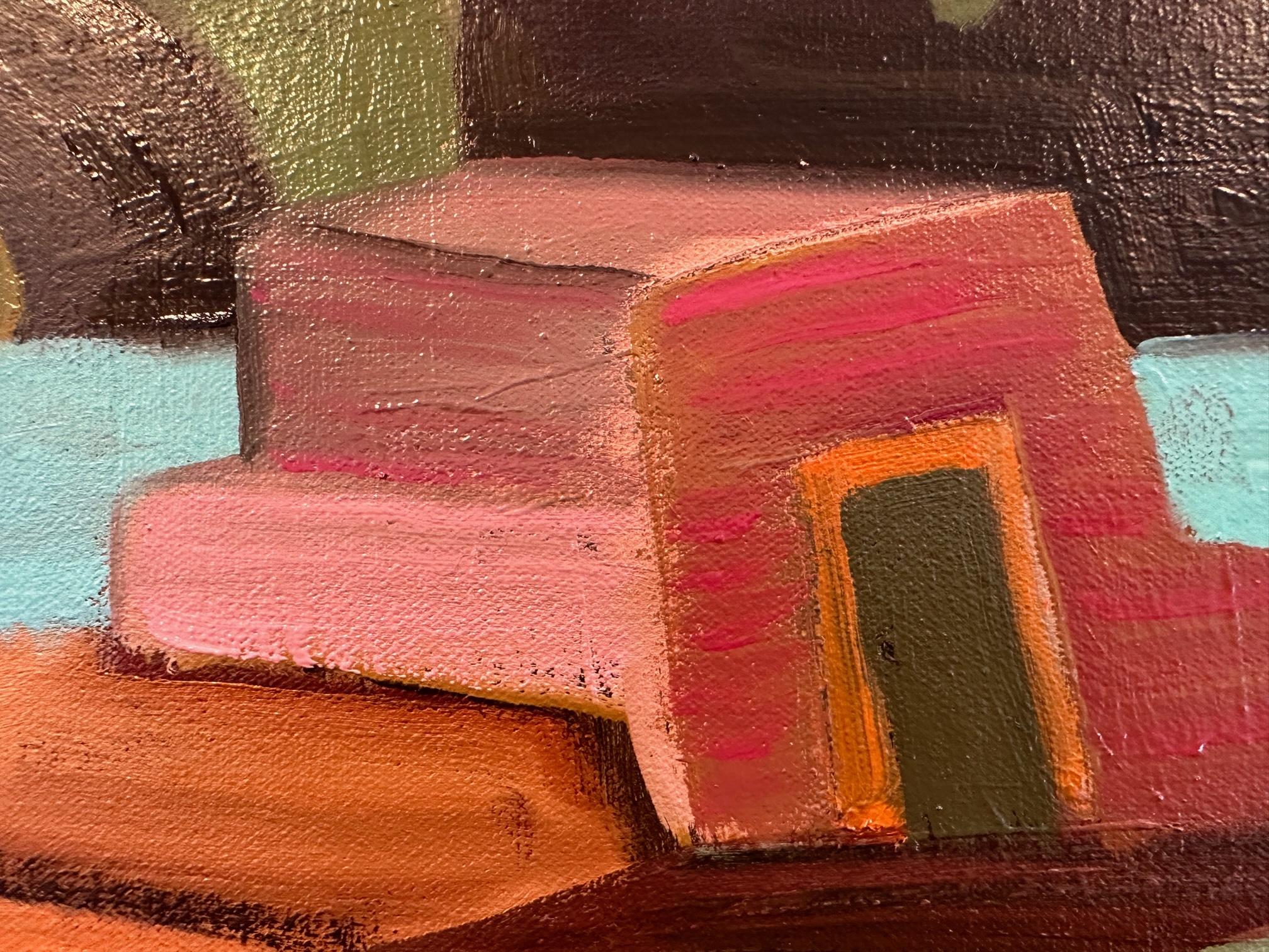 Villa Nova - Abstraction Urbanscape by Marc Zimmerman For Sale 3