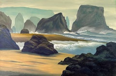 Wind N Sea - Seascape Painting By Marc Zimmerman