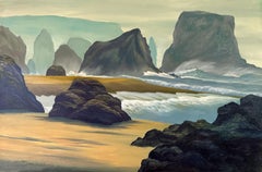 Viento y mar - Pintura marina de Marc Zimmerman