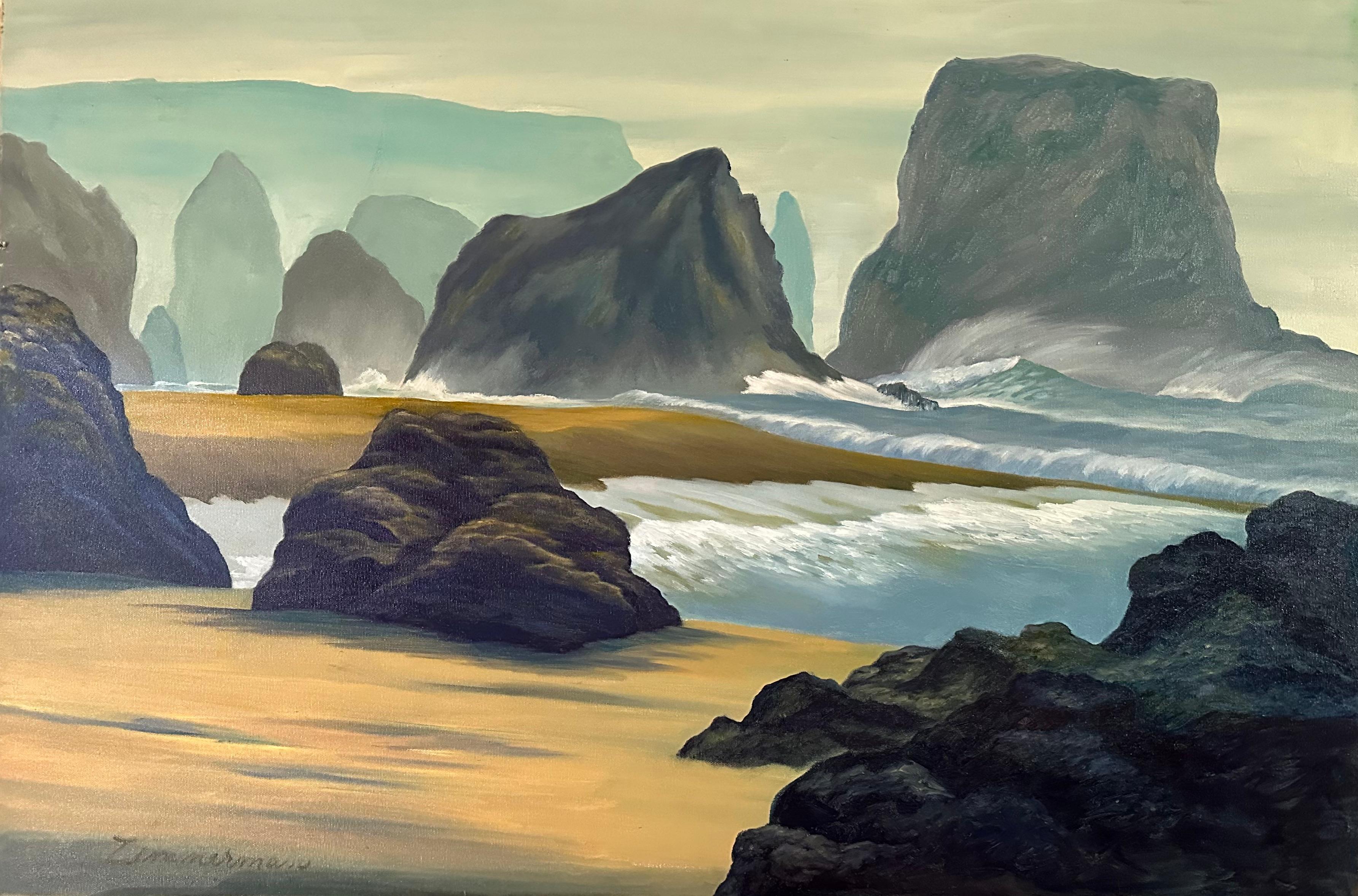 Vento e mare  - Pittura di paesaggi marini - Arte contemporanea di Marc Zimmerman

Lungo la costa dell'Oregon, dove il vento, il mare e la riva si incontrano per la nostra gioia!


Marc Zimmerman crea dipinti giocosi, che si tratti di giungle