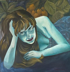 Amelia - Peinture figurative de Marc Zimmerman