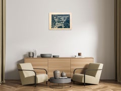 Fishing - Animal Print - Woodcut Print By Marc Zimmerman