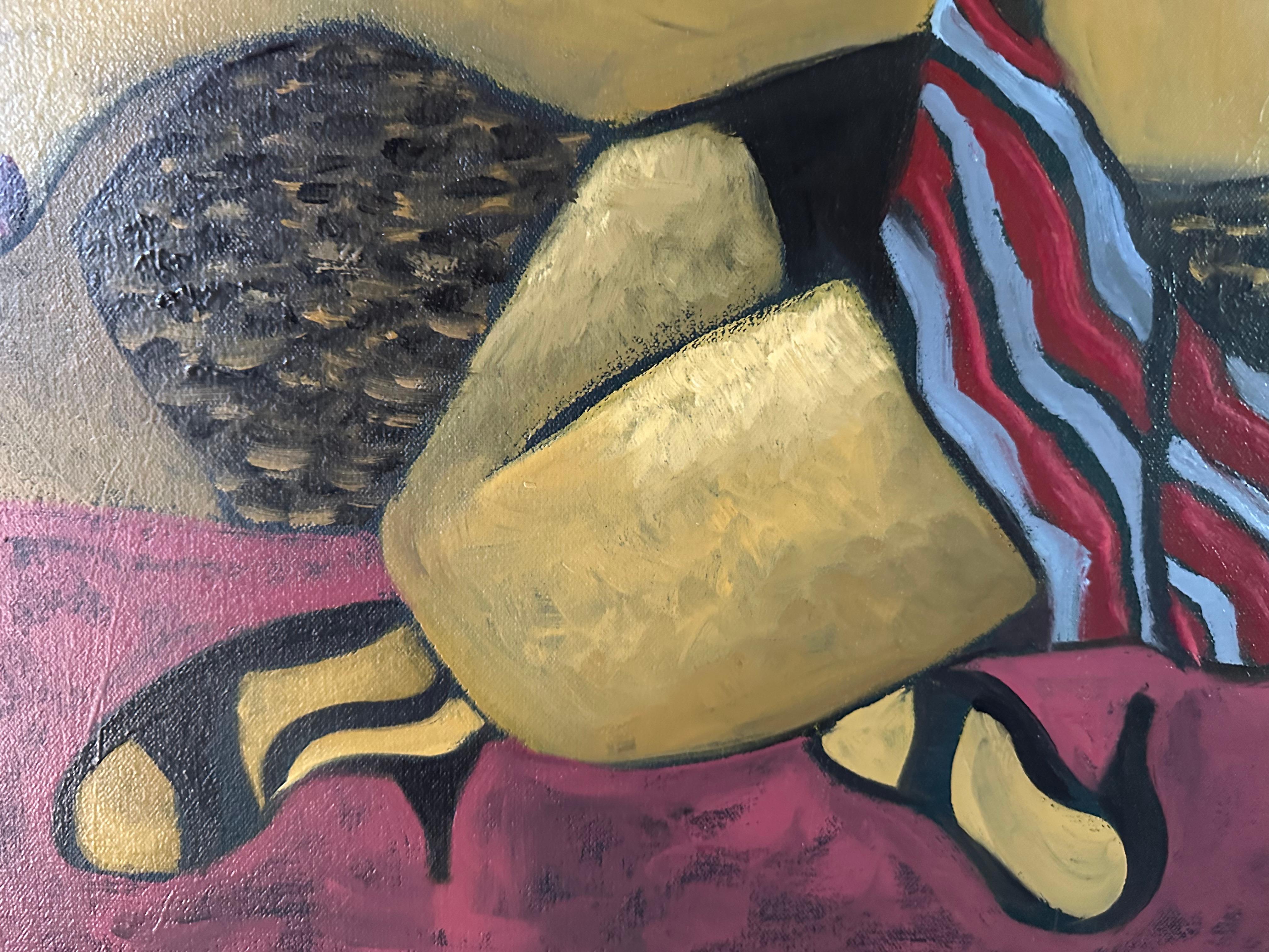 Michele - Figurative Painting by Marc Zimmerman For Sale 4