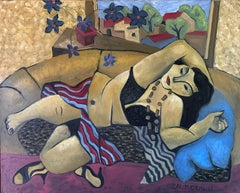 Michele - Pintura figurativa de Marc Zimmerman