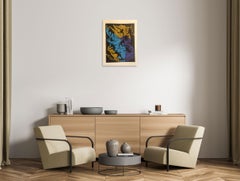 Rasken im Paradies – Figurativer Druck – Holzschnitt von Marc Zimmerman