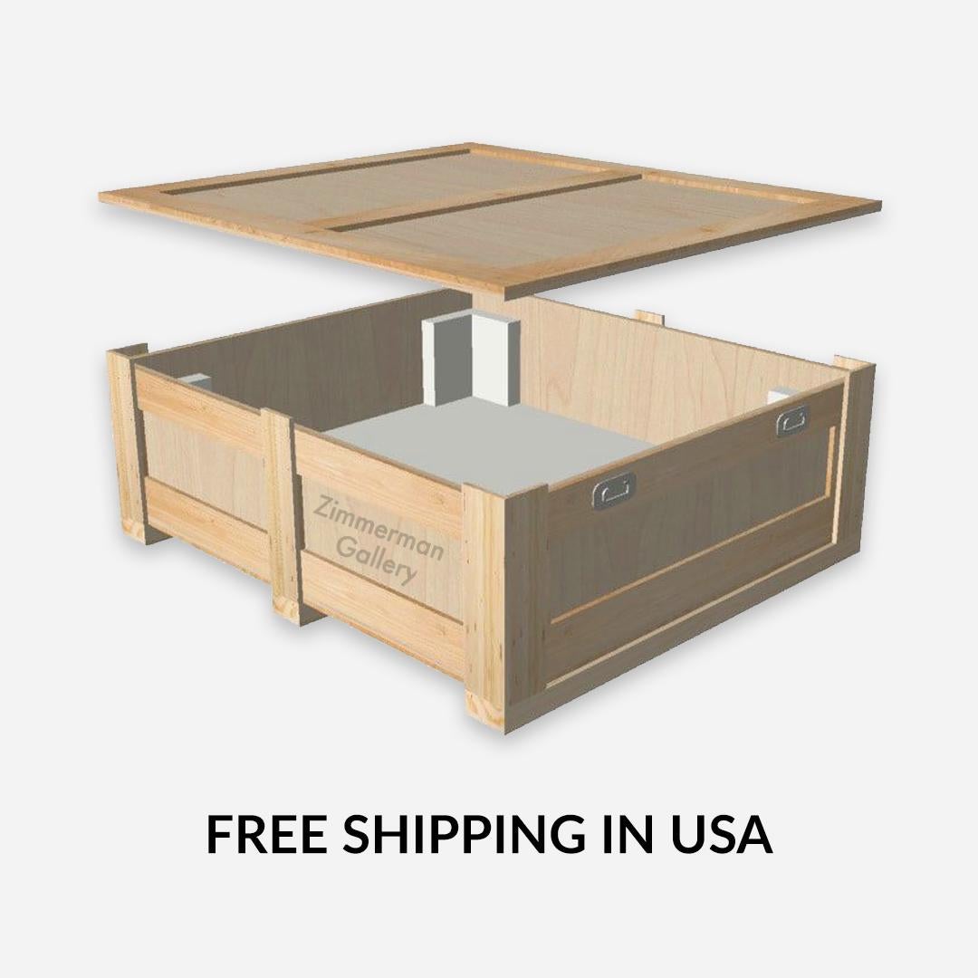 Surf n' Shell - Figurative Print - Woodcut Print By Marc Zimmerman For Sale 3