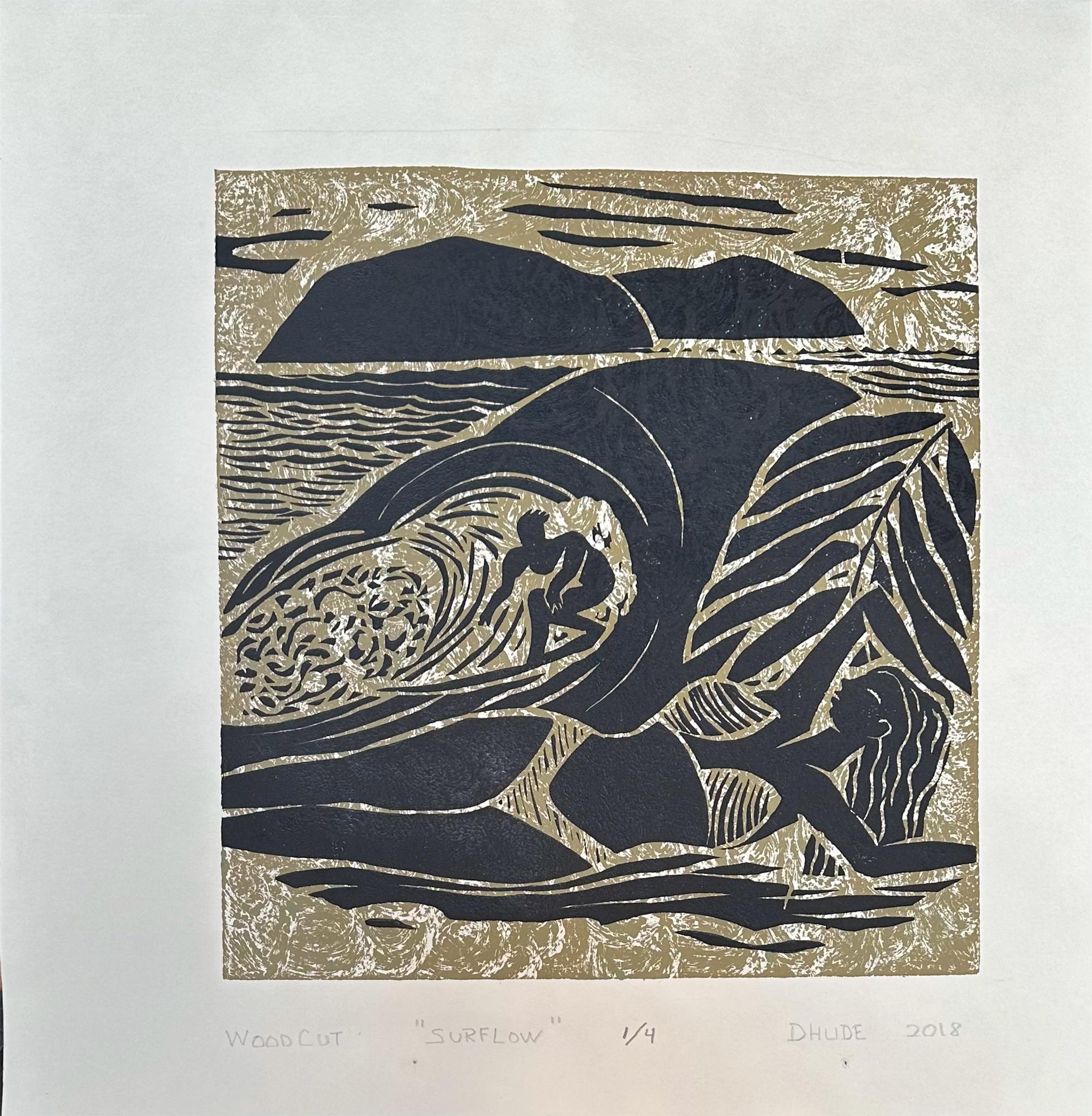 Surflow - Surfing Art - Figurative - Woodcut Print By Marc Zimmerman

Limited Edition 01/04

This masterwork is exhibited in the Zimmerman Gallery, Carmel CA.

Immerse yourself in the captivating world of surfing and ocean vibes with Marc