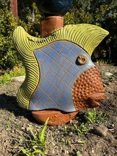 Scultura Totem astratta di Marc Zimmerman