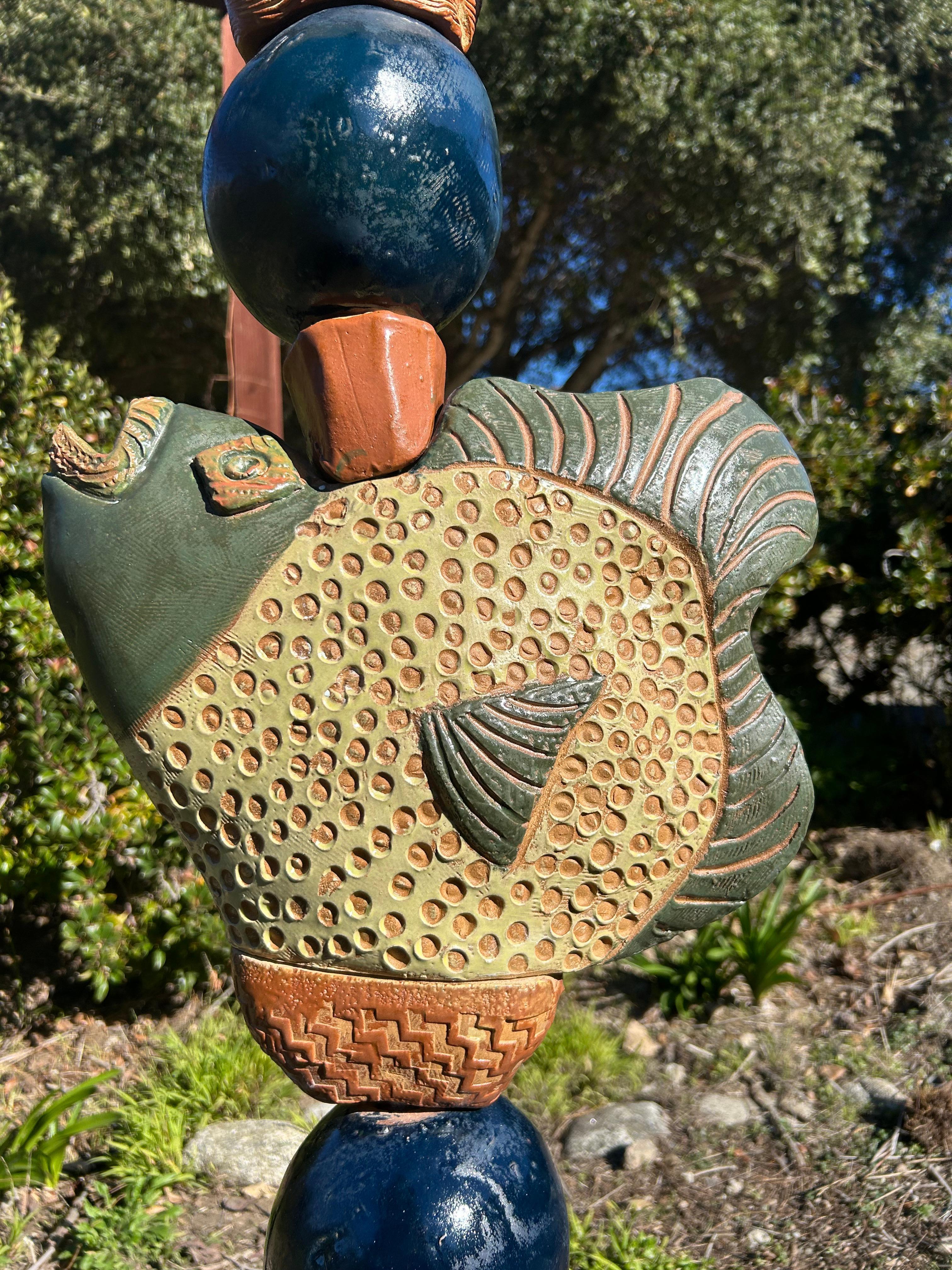 Sculpture abstraite TOTEM de Marc Zimmerman en vente 2