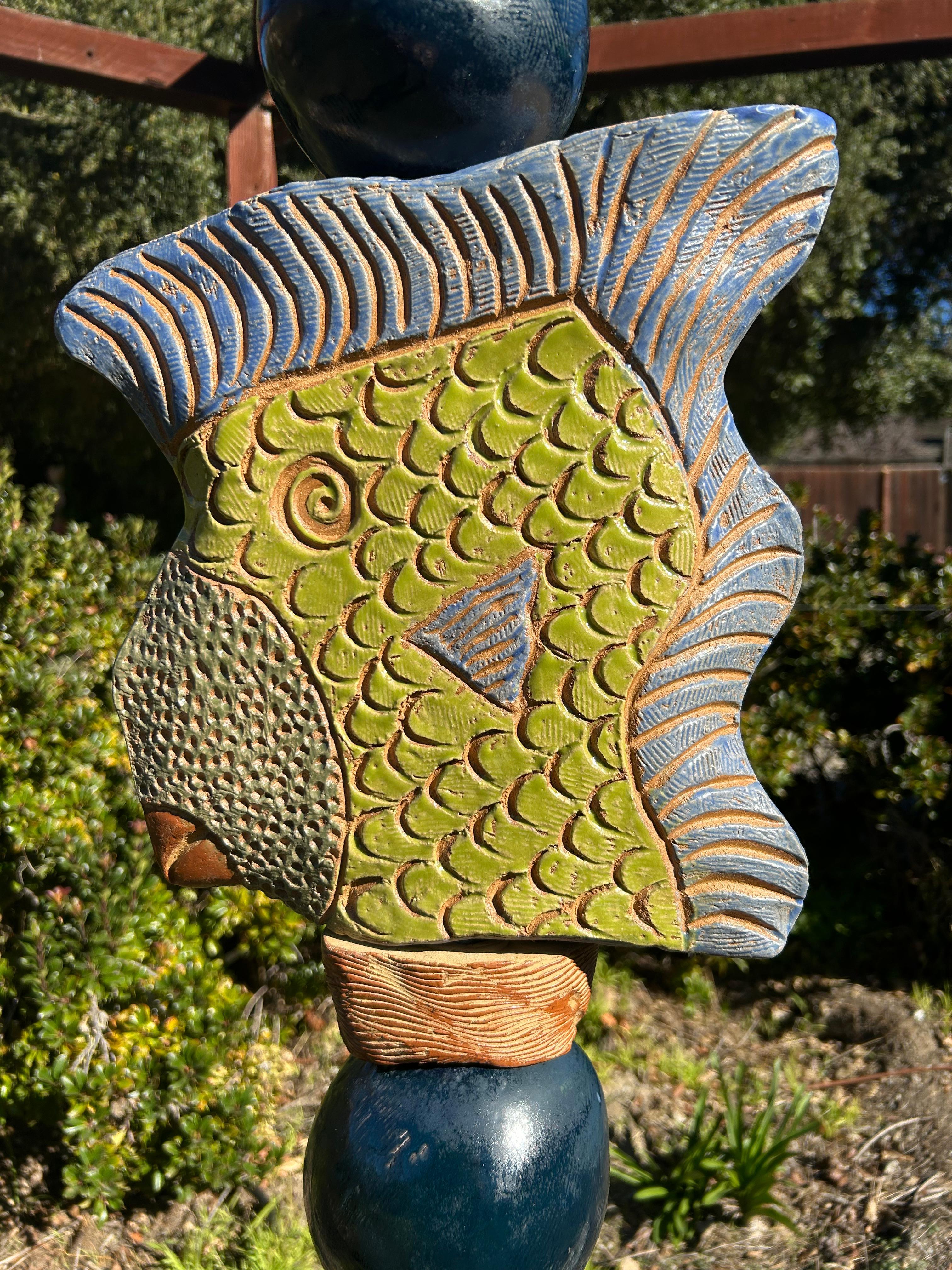 Sculpture abstraite TOTEM de Marc Zimmerman en vente 3