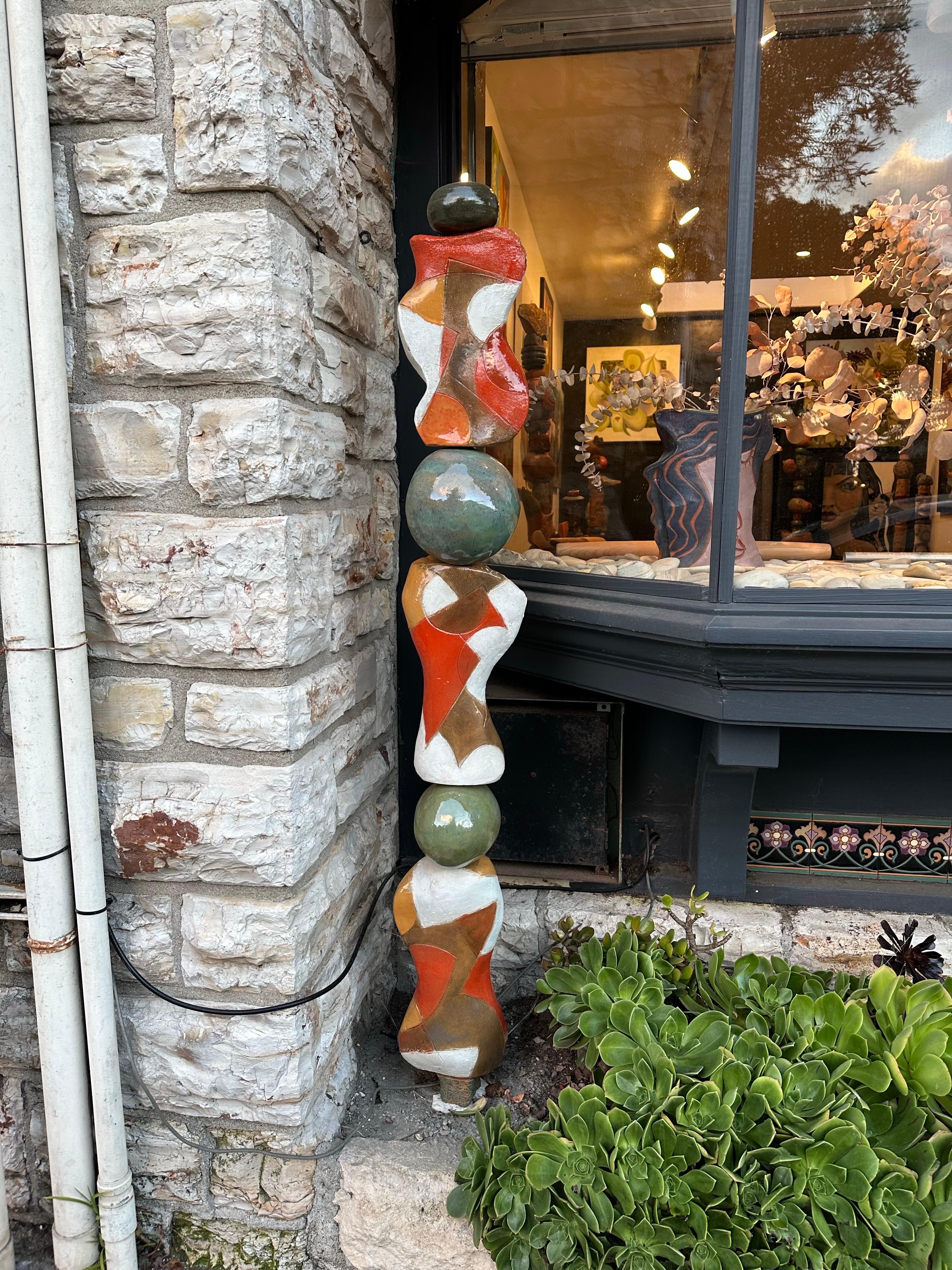 Sculpture abstraite TOTEM de Marc Zimmerman
